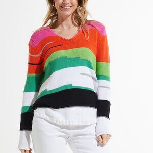 NWT Zaket & Plover – Chunky Cotton V – White